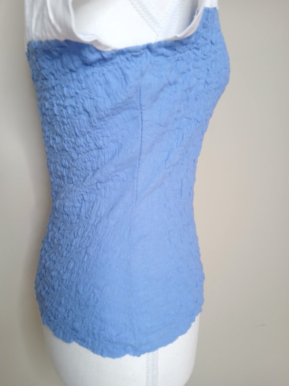 Anthropologie Maeve Smocked Muscle Top Size Small - Picture 4 of 7